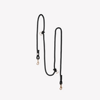 'Black' - Hands Free Braided Leash