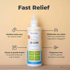 Oxyfresh Advanced Pet Ear Cleaner for Dogs & Cats Sting-Free 8 oz